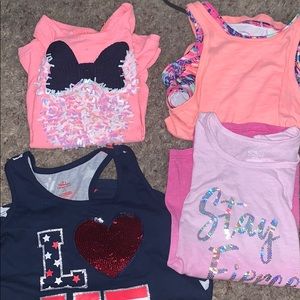 Girls tank top lot!